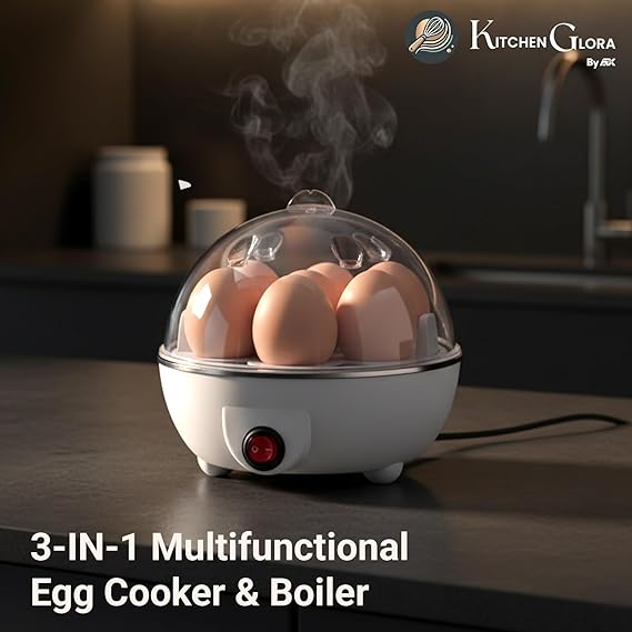 Electric Egg Cooker 7 Eggs Steamer