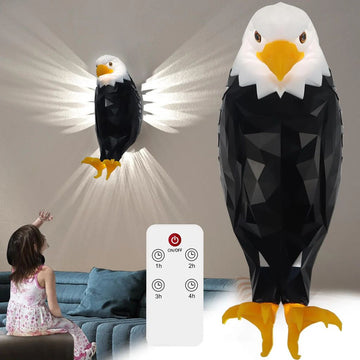 Modern Creative Owl Eagle Shape Wall Lamp
